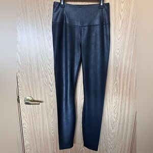 New Maison D’Amelie Paris Black Shiny Leggings Women’s XS